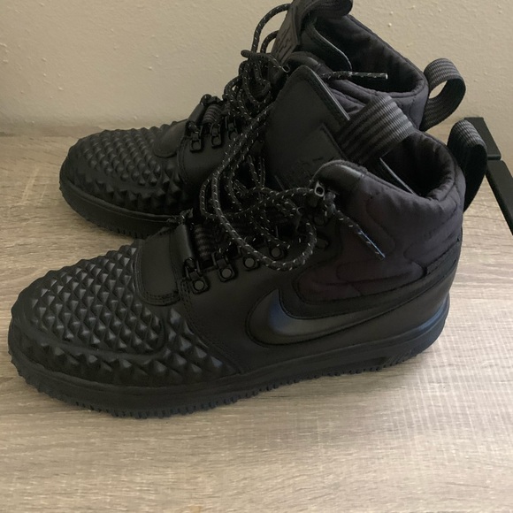 Nike Lunar Force 1 Duck Boot Black - Picture 3 of 7